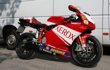 Ducati 999 Xerox Moto GP side view