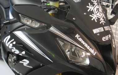 Kawasaki ZX10E Winter Testing