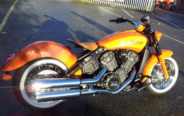 Indian Scout orange 