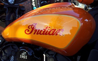 Indian Scout orange 