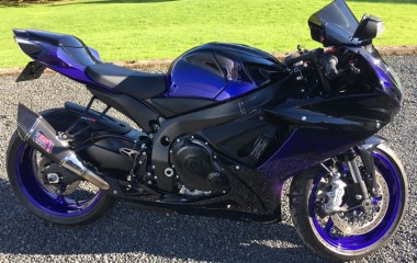 Suzuki GSXR600 Lace black purple sexy