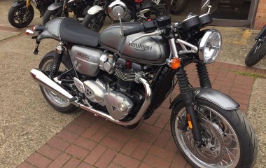 Triumph Thruxton Gun Metal