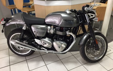 Triumph Thruxton Gun Metal