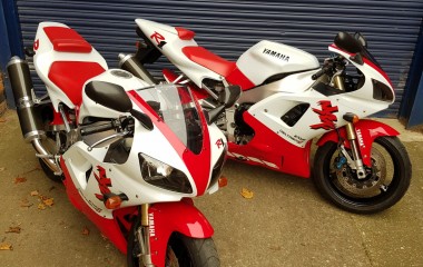 Yamaha R1 1998 Red White YZF 1000