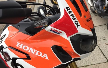 Honda Africa Repsol orange 