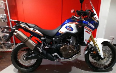 Honda Africa Twin Rothmans  classic Motogp blue white gold red